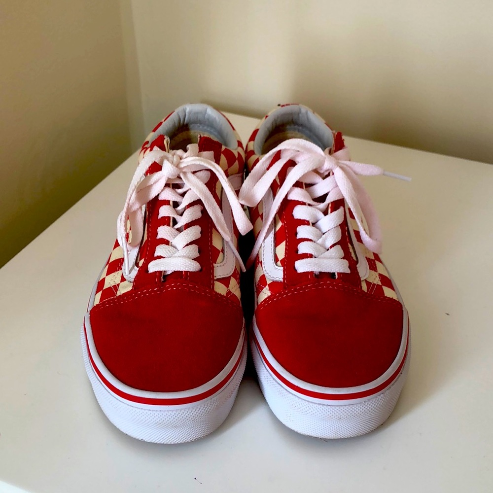 Checkered Vans